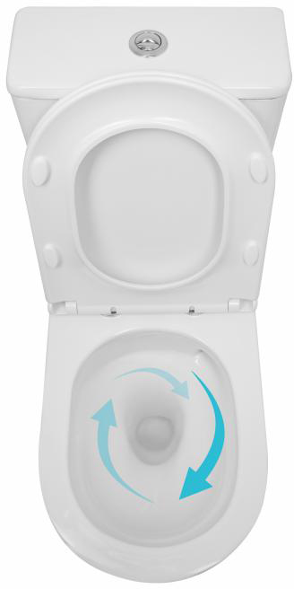 Унітаз-компакт Q-Tap Presto QTPRE27W51022 відгуки - зображення 5