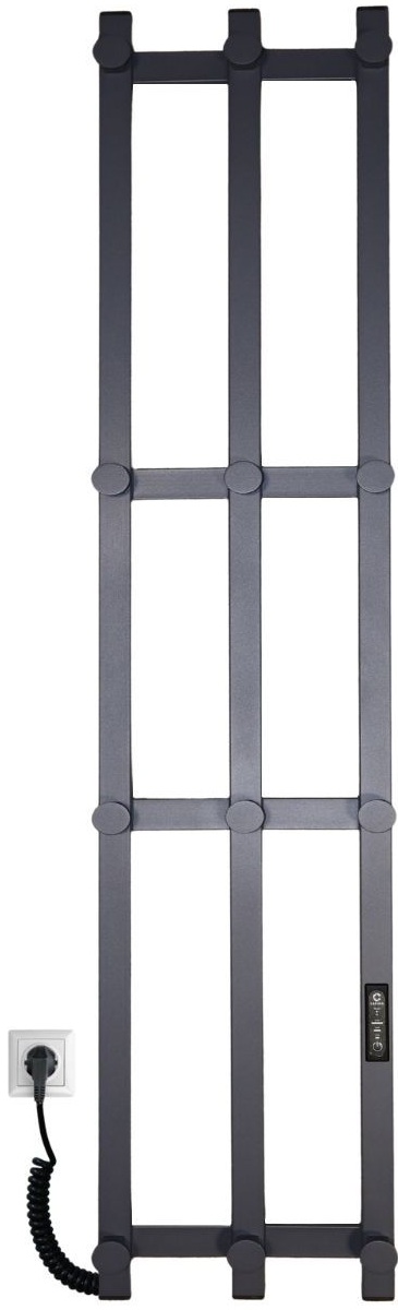 Полотенцесушитель Carino Giacomo 1190x270 Gray Graphite (G7937FGGM) цена 6657 грн - фотография 2