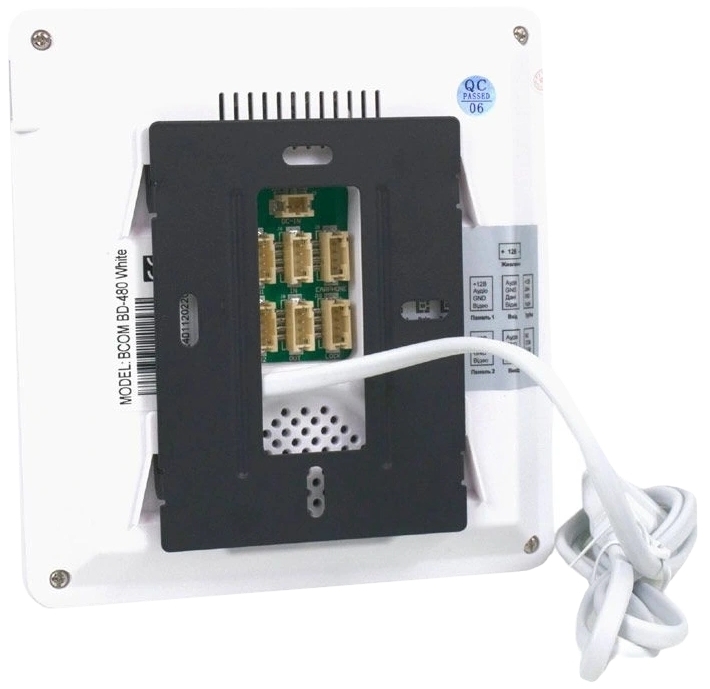 в продаже Комплект видеодомофона Bcom BD-480 Kit White - фото 3