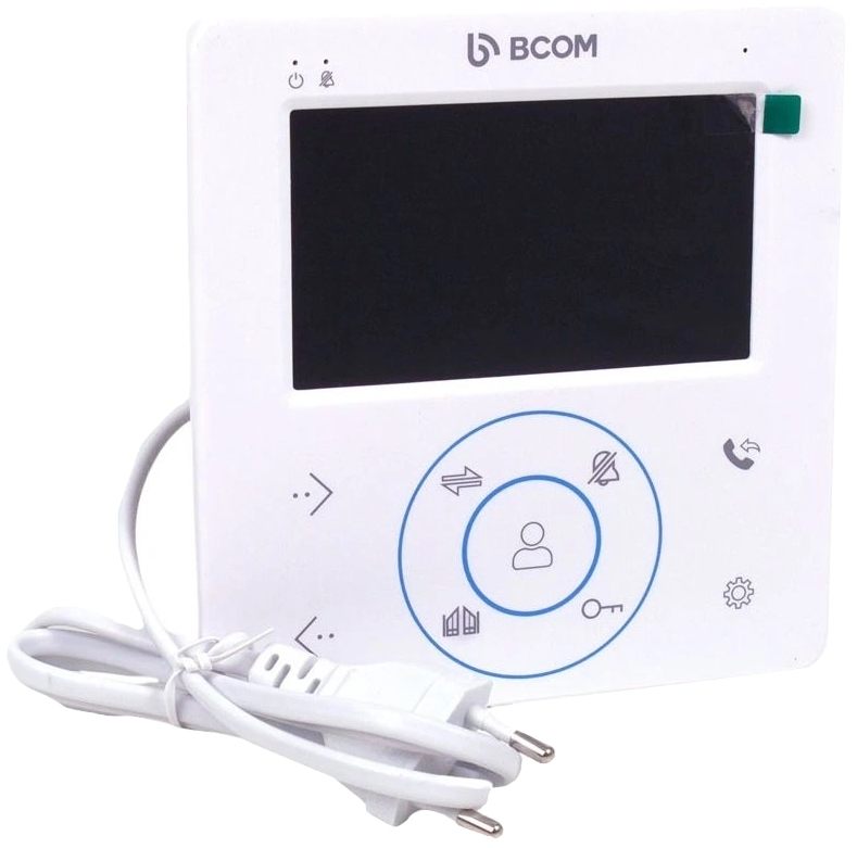 Комплект видеодомофона Bcom BD-480M Kit White цена 4410 грн - фотография 2