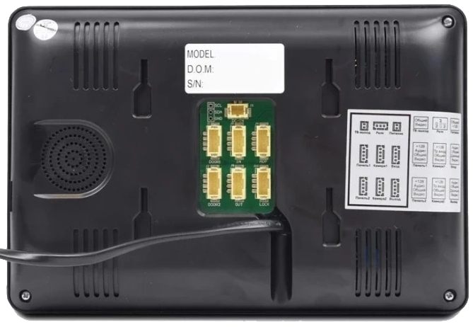 Комплект видеодомофона Bcom BD-780M Black Kit цена 5754 грн - фотография 2