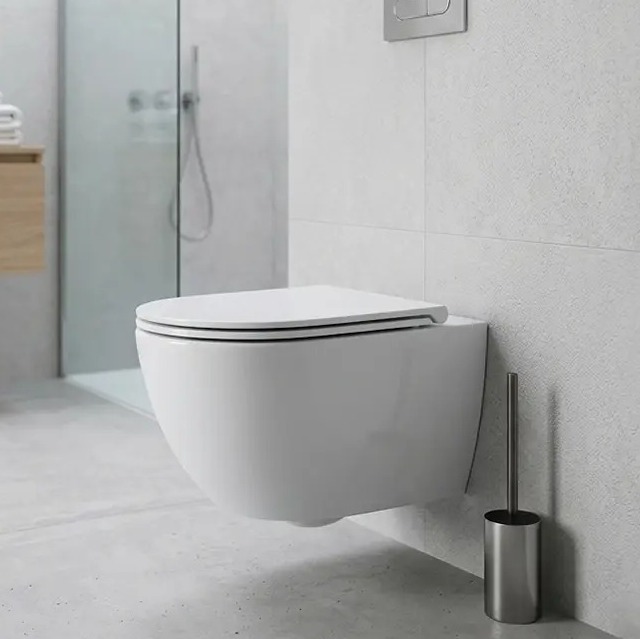 Унитаз подвесной Azzurra Comoda CMVCSPE5000WBI+COM1810/F цена 21942 грн - фотография 2