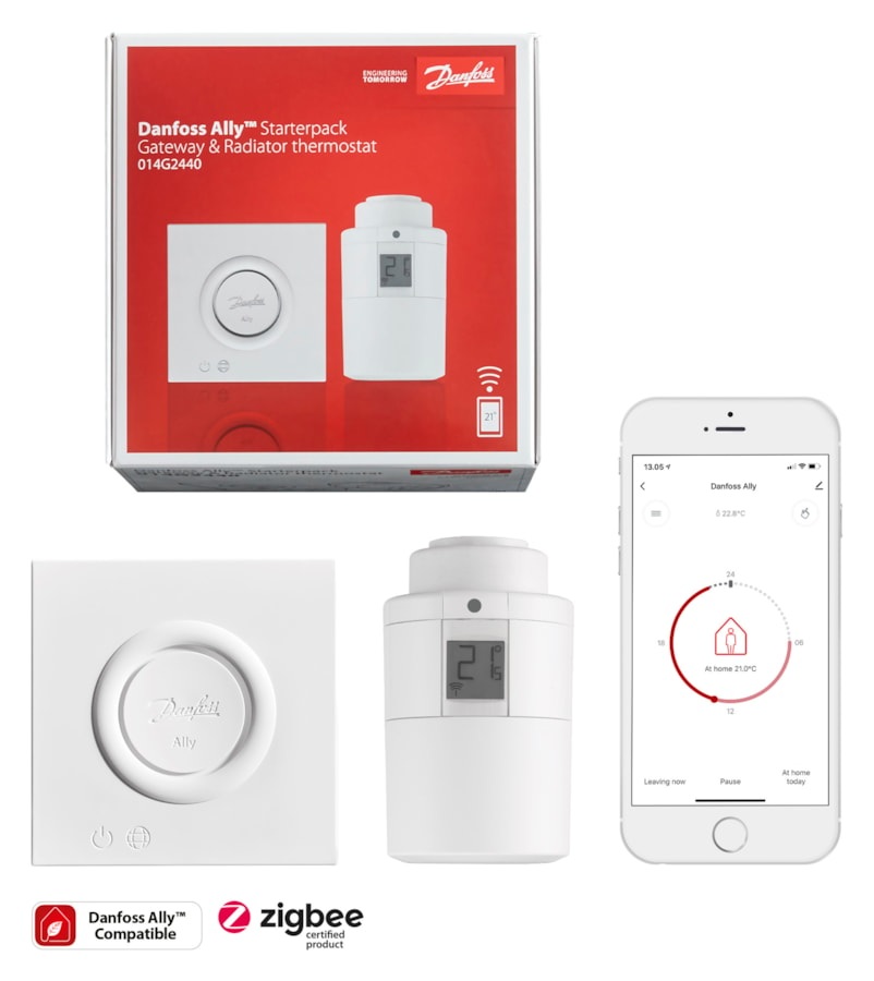 в продаже Комплект управления отоплением Danfoss Ally Starter Pack (014G2440) - фото 3