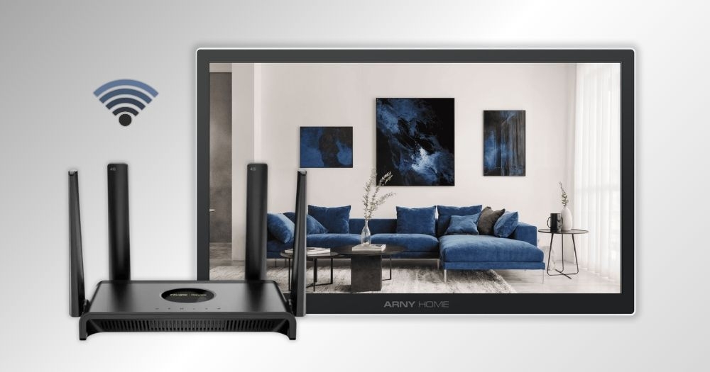 Відеодомофон ARNY AVD-1280Q Wi-Fi, White відгуки - зображення 5
