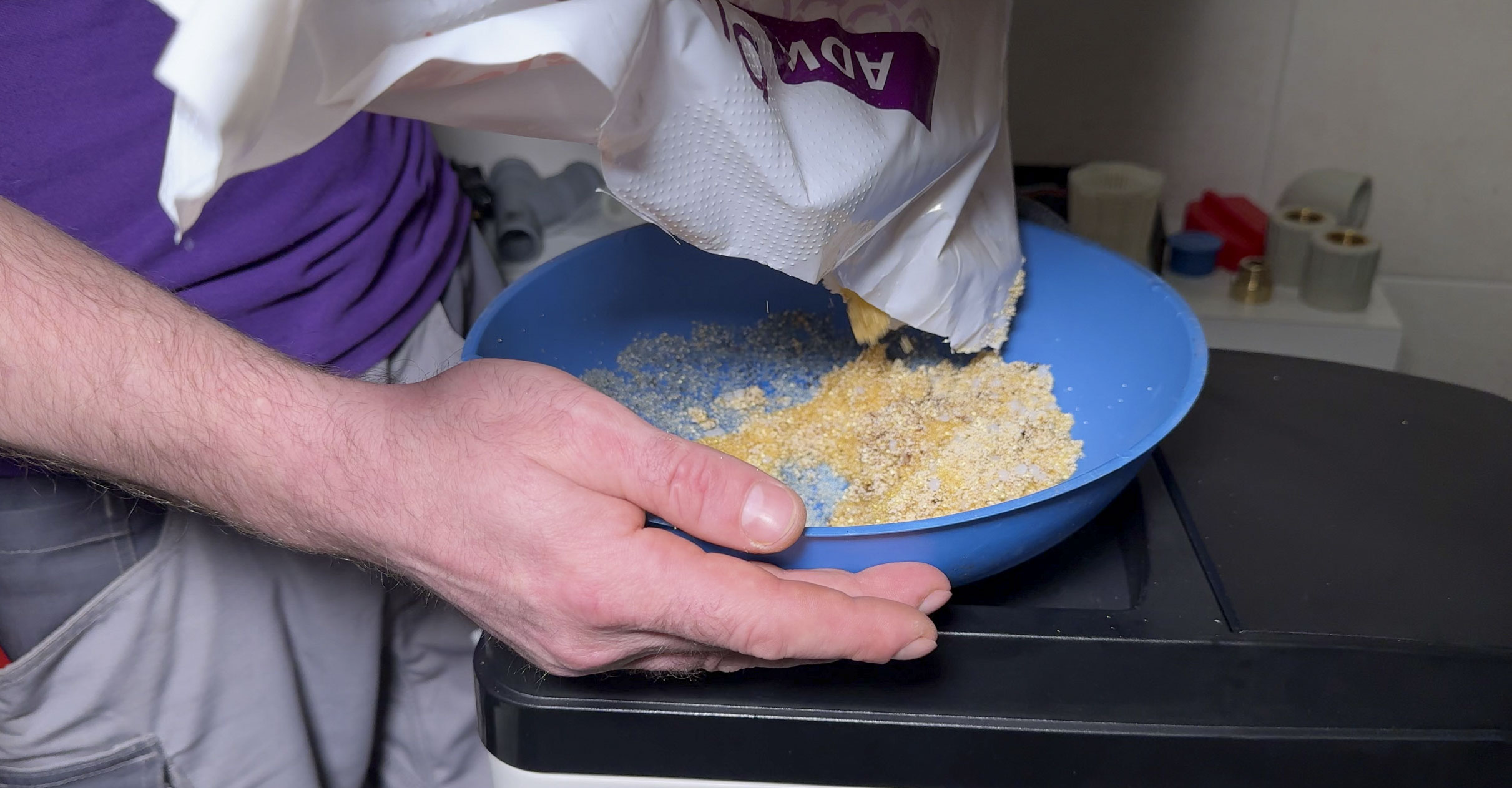 Фильтрующий сорбент от железа