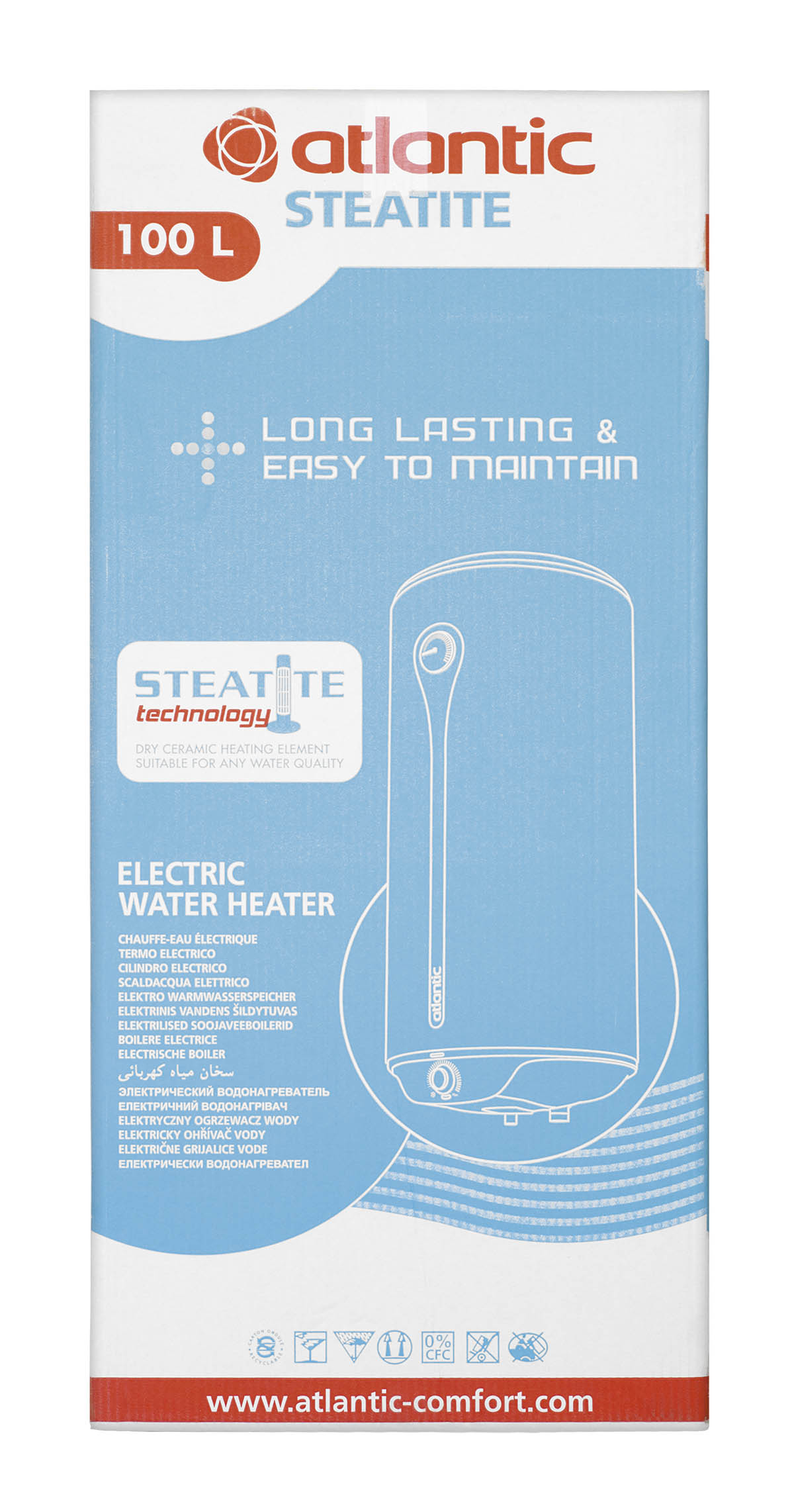 ≋ Atlantic Steatite Ego VM 100 D400-1-BC • купить в магазине VENCON.ua ...