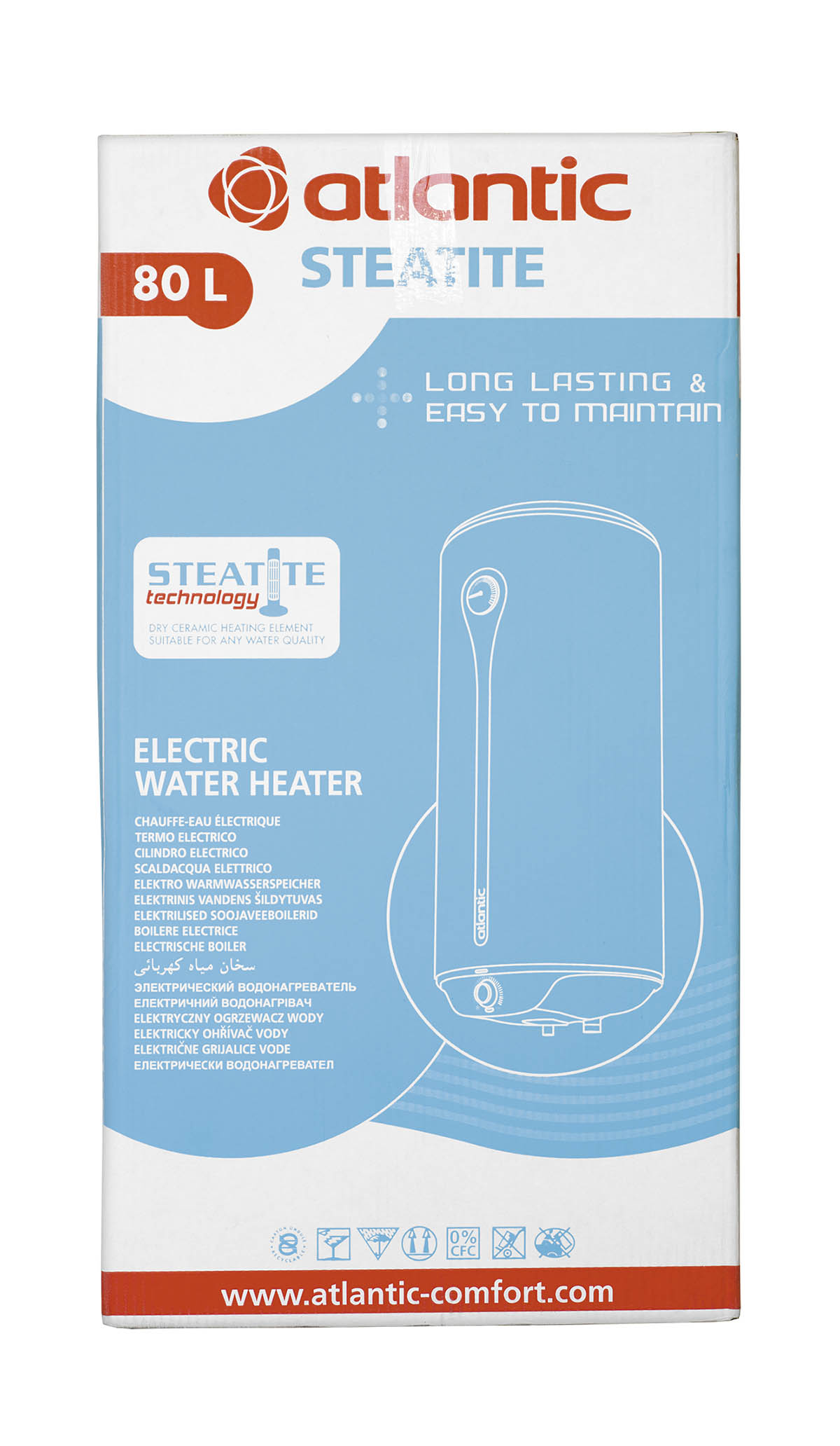 ≋ Atlantic Steatite Ego VM 80 D400-1-BC купить по цене 4 199 грн ...