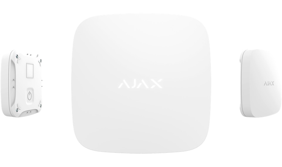 Ajax LeaksProtect White зовнішній вигляд
