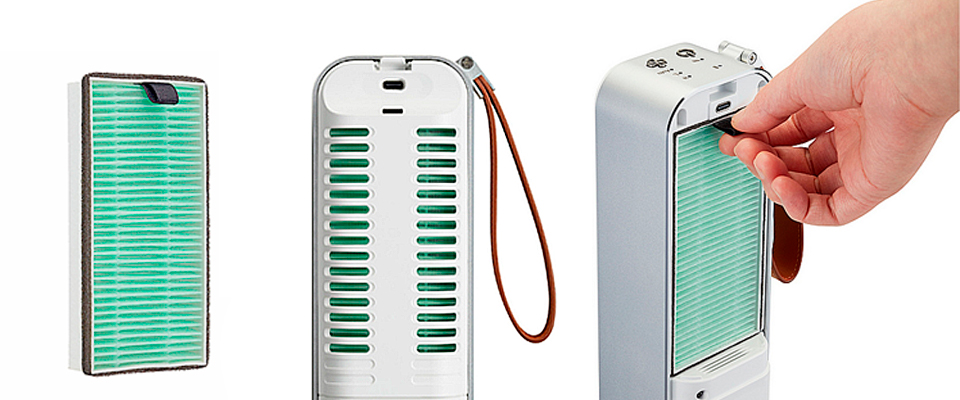 Сверхтонкий фильтр LG Puricare Mini AP151MWA1 отлично справляется с пылью и аллергенами