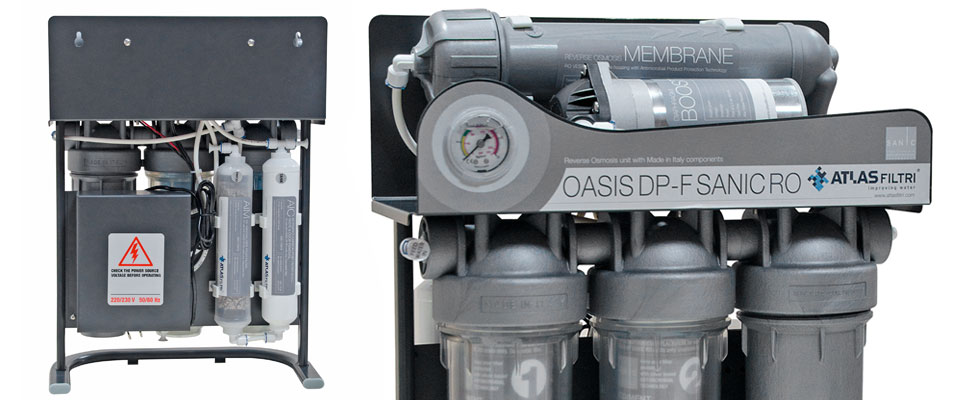 Особенности Atlas Filtri Oasis DP-F Sanic Pump