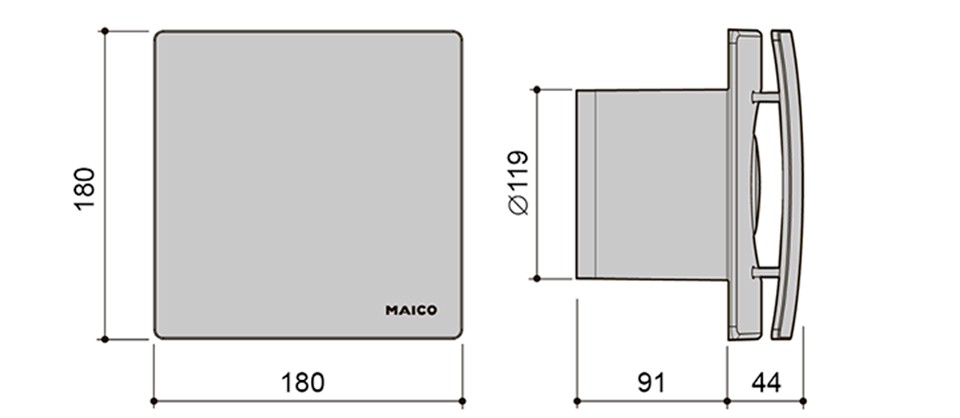 Технические особенности Maico AWB 120 C